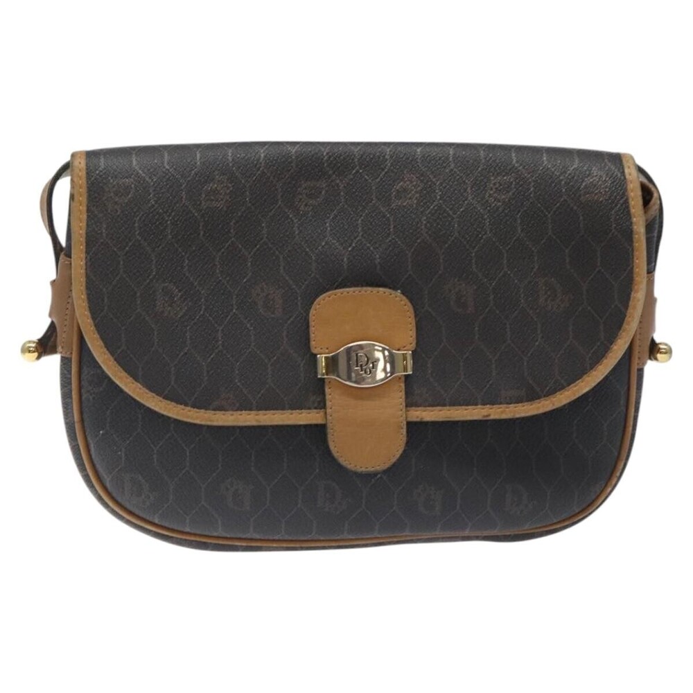 Christian Dior Vintage Honeycomb Canvas